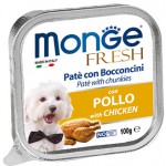 Monge Dog Fresh Консервы для собак курица 100 г